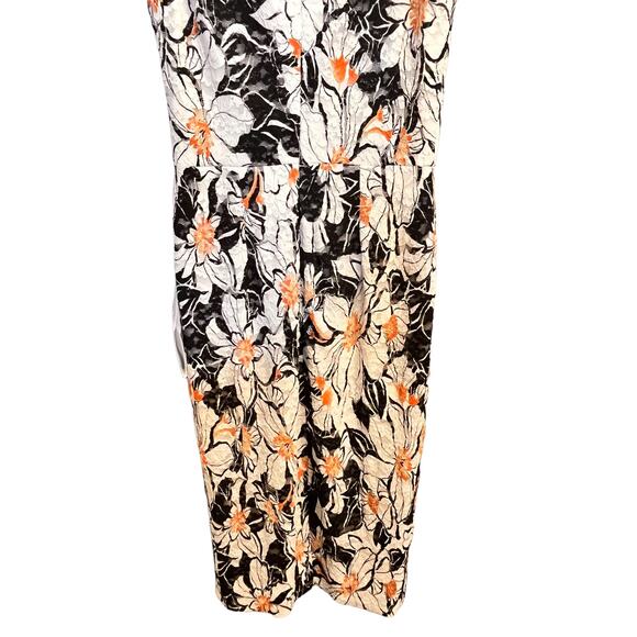 Dress The Population Alice Floral Sleeveless V Neck Sheath Dress NWT Small - Picture 11 of 12